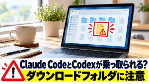 Claude CodeとCodexが乗っ取られる？ダウンロードフォルダの危険